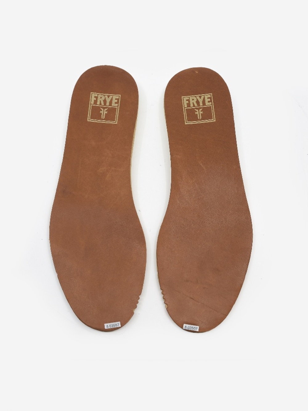 FRYE Leather Replacement Insoles Tan Size 8-8.5